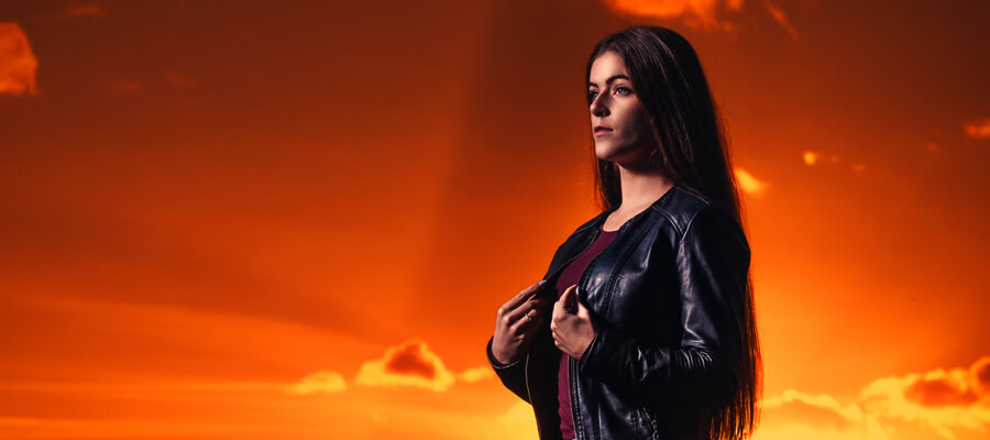 Portrait Photography - Natural Light & Location in Almondsbury, Bristol