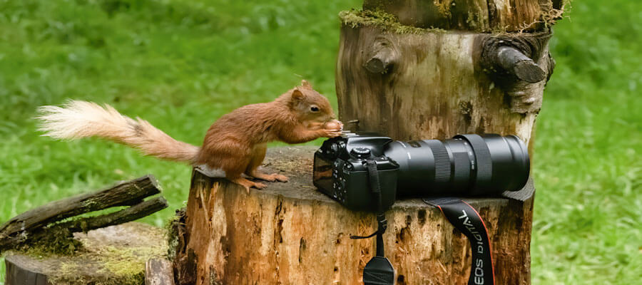 Wildlife Masterclasses in Red Squirrel Hide